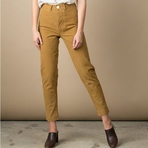Jesse Kamm Ranger Pants Tobacco Size 6